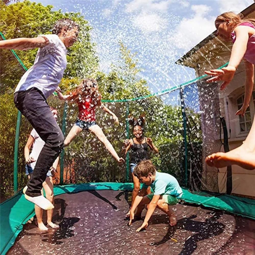 39.4ft Trampoline Sprinkler Outdoor Water Toy R74563