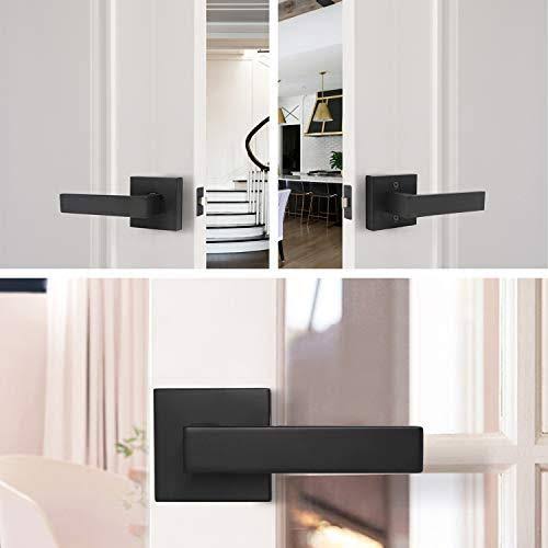 6 Pack Matte Black Interior Door Handles R857