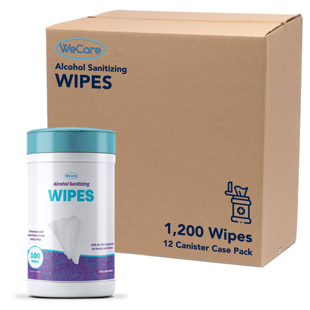 Alcohol Sanitizing Wipes - 1,200 Count - 75% Alcohol V38680