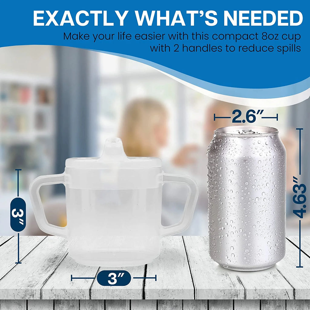 Clear 6 Pack Adult Sippy Cup T607769