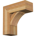 Rough Sawn Cedar Bracket with Offset Brace M7774