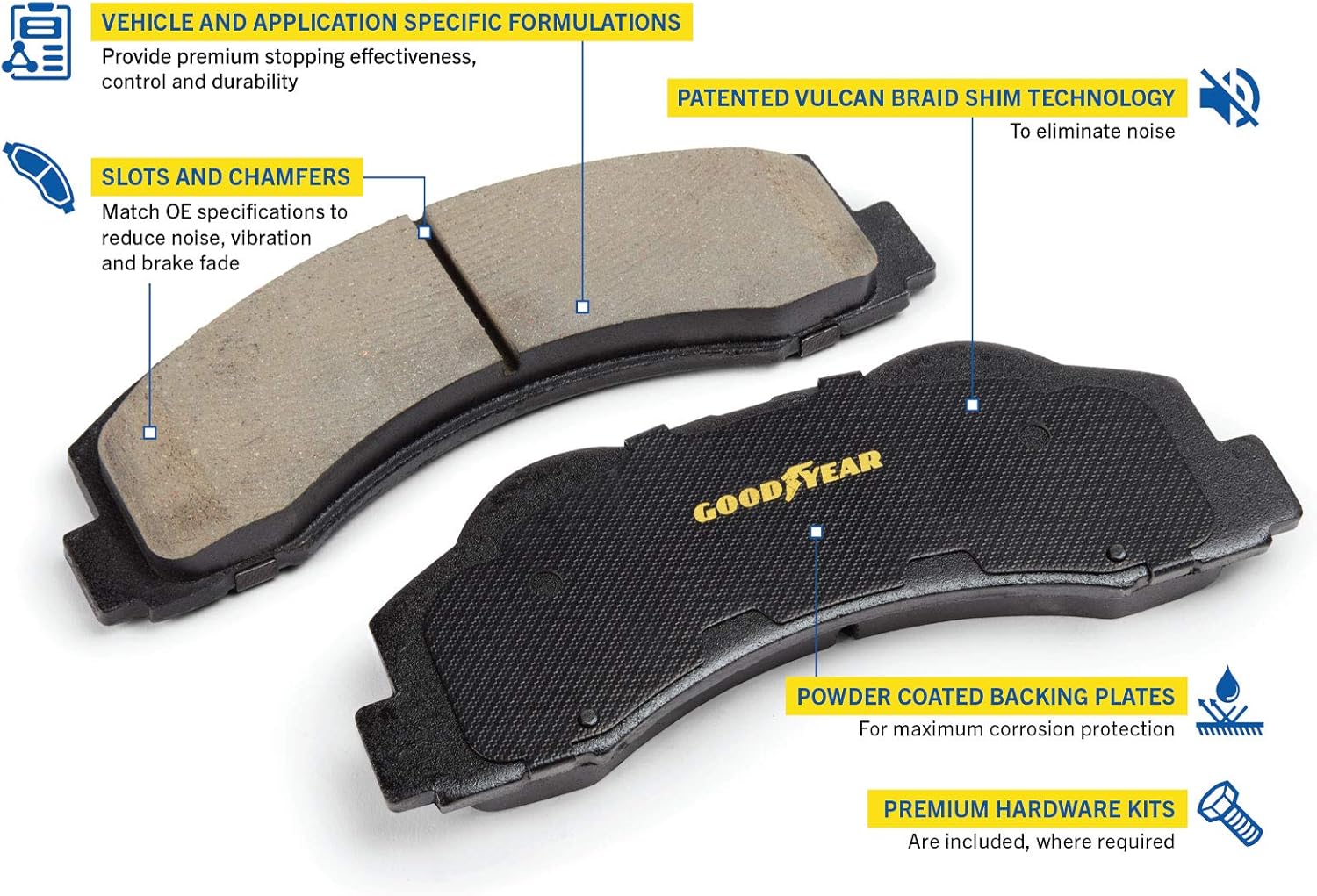 Carbon Ceramic Rear Disc Brake Pads T69046