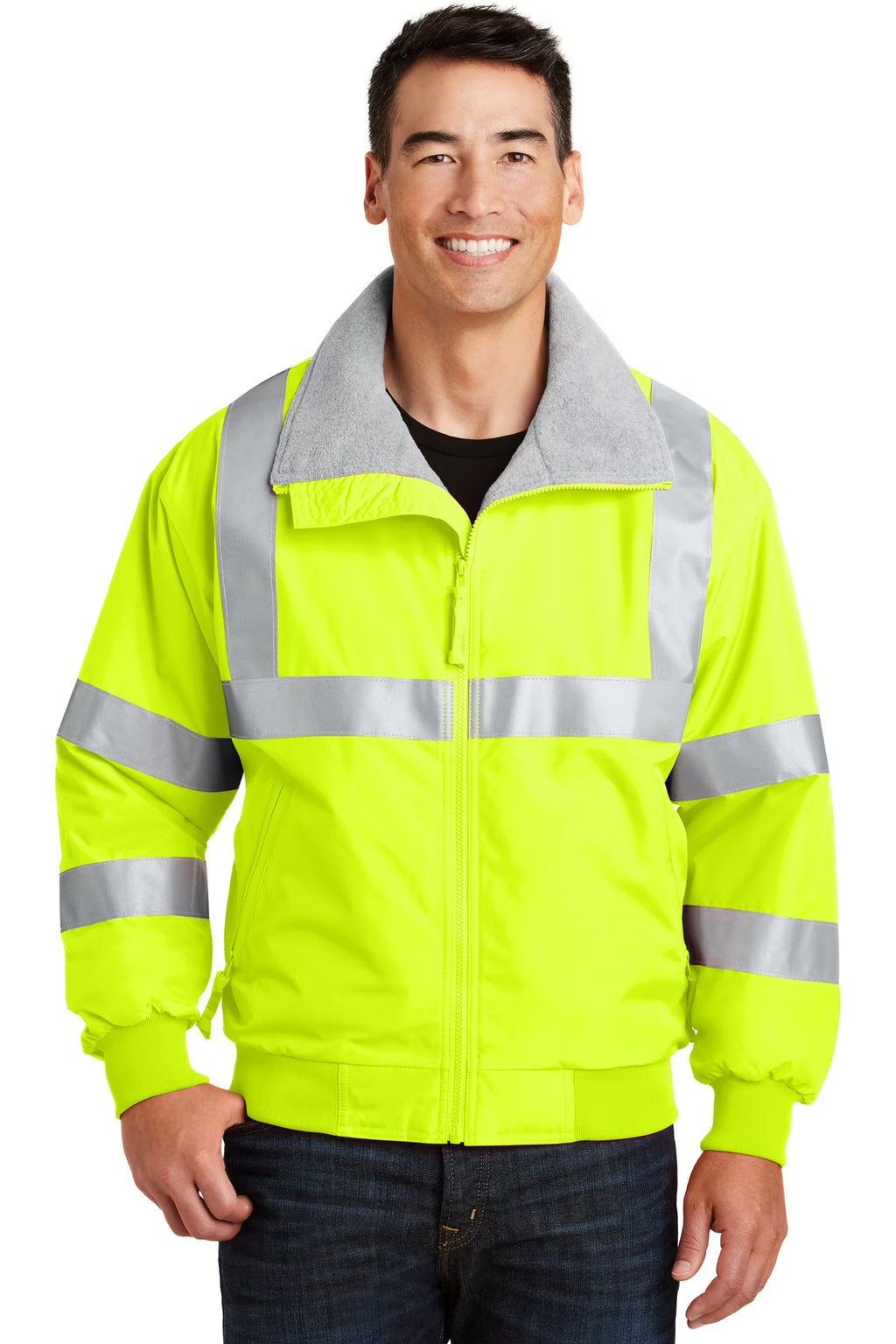 Challenger Jacket With Reflective Taping T8499