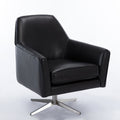 Leather Swivel Armchair C6346