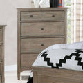 Warm Gray Wire Brushed Chest G15277