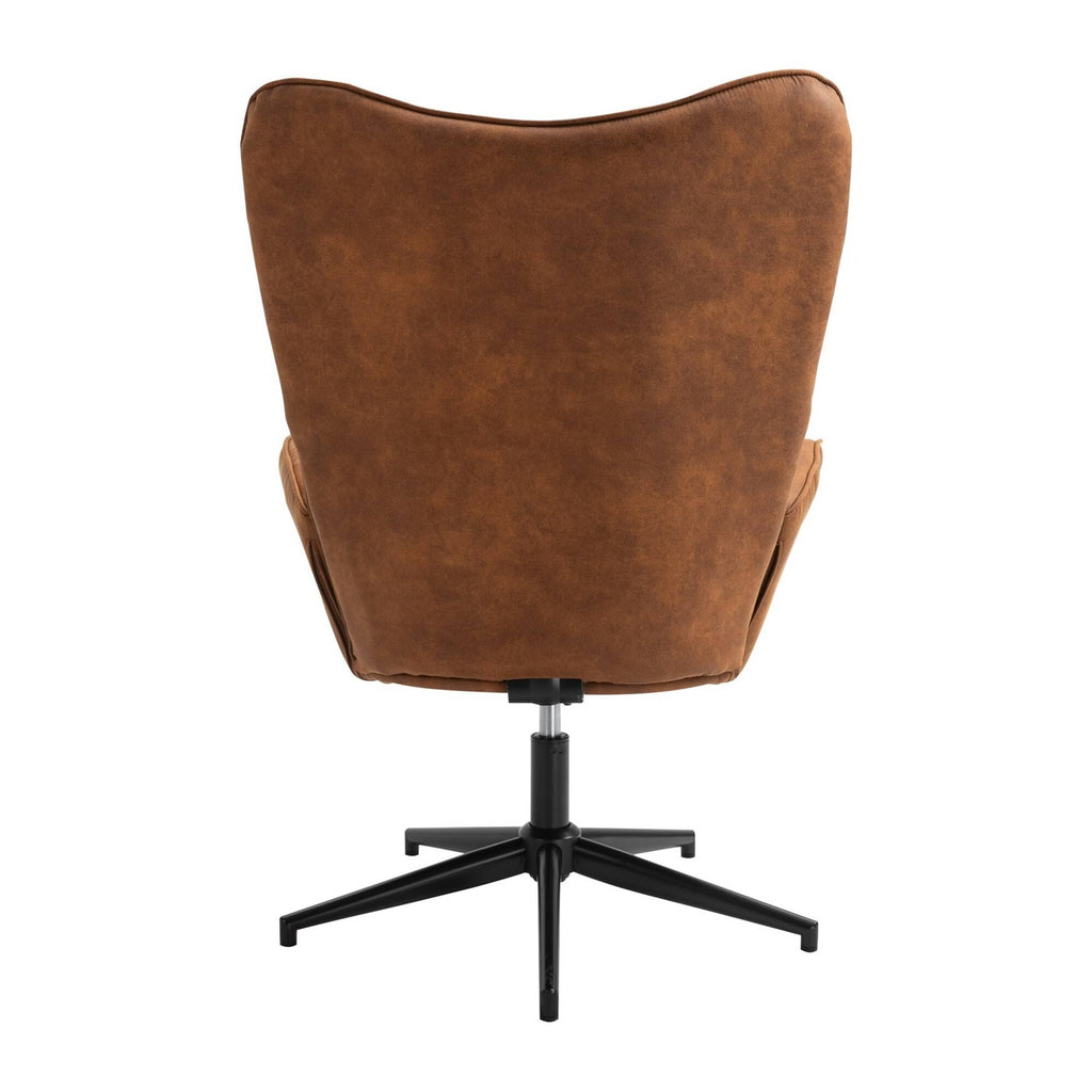 Dark Green Leisure Chair with Round Arm C694930