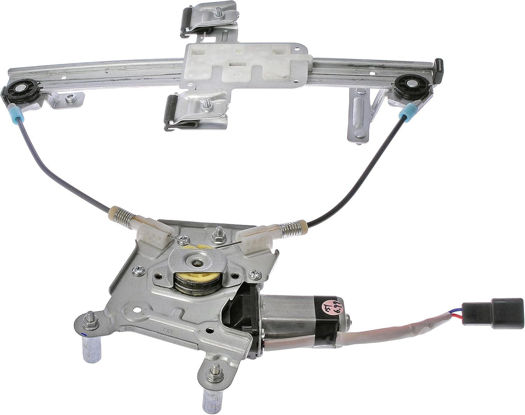 Rear Passenger Side Power Window Motor and Regulator Assembly, Black Pack of 2 K911
