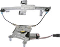 Rear Passenger Side Power Window Motor and Regulator Assembly, Black Pack of 2 K911