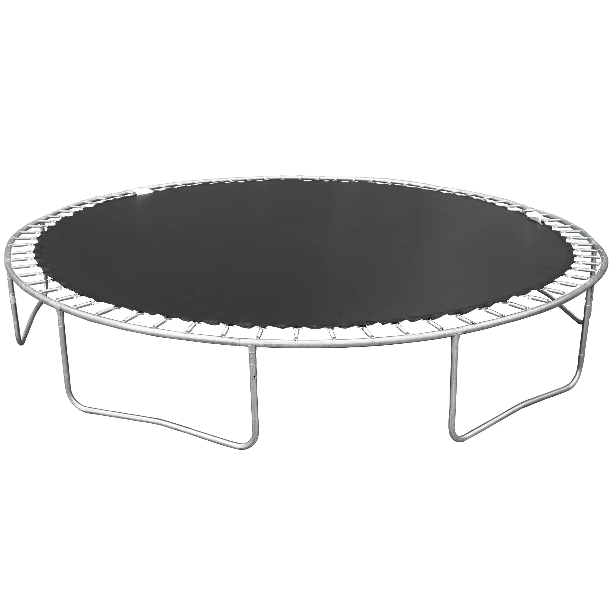 14 FT Trampoline Set with Safety Enclosure Net, Basketball Backboard and Ladder R1539