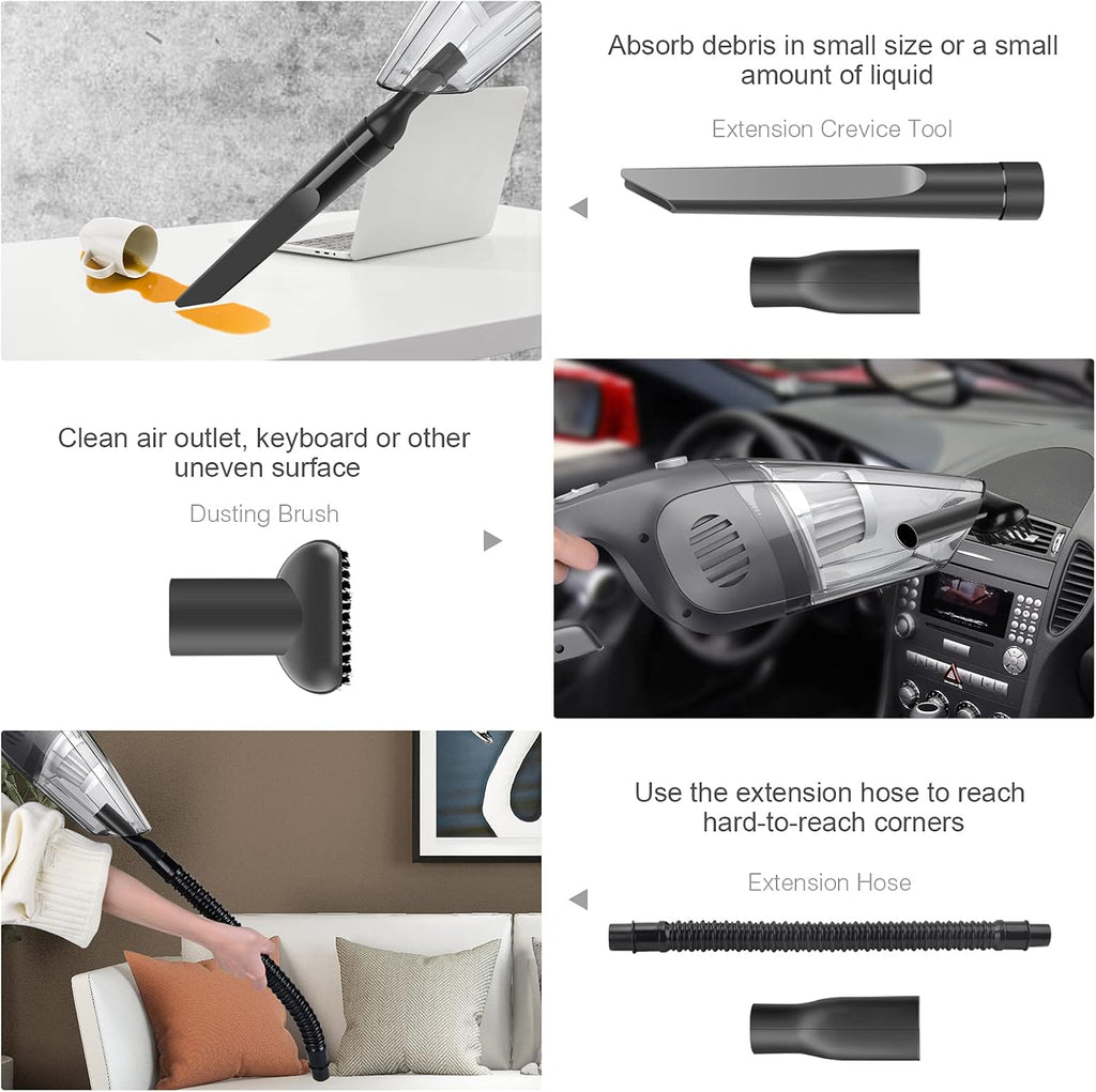 Cordless Rechargeable Handheld Vacuum Y49905