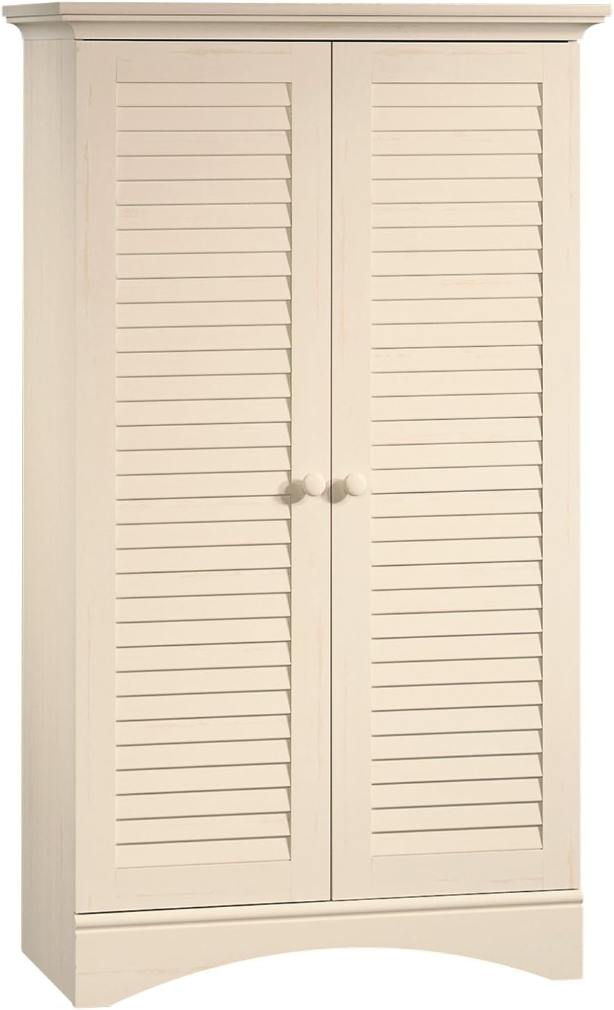 Antiqued Paint Storage Cabinet N926