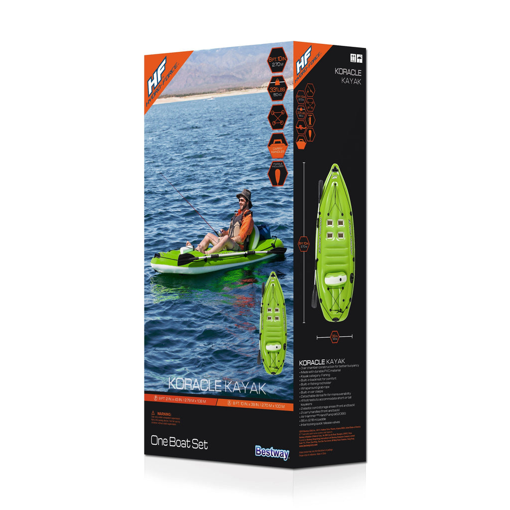 Inflatable Fishing Kayak Set P27148