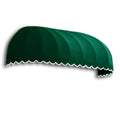 Forest Green Window Entry Awning 10.38 ft Wide 31 in H 24 in D R2949