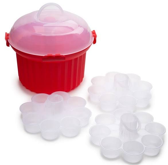 Red Cupcake Carousel C845