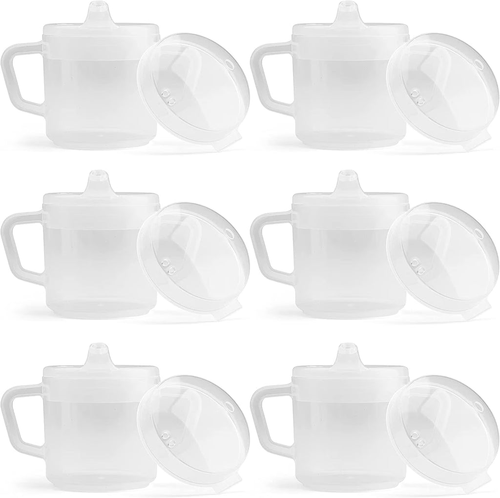Clear 6 Pack Adult Sippy Cup T607769