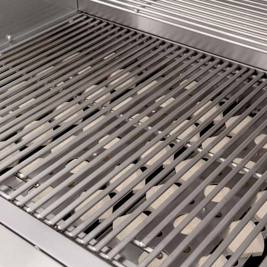 32-Inch 4-Burner Built-In Propane Gas Grill With Rear Infrared Burner W9409