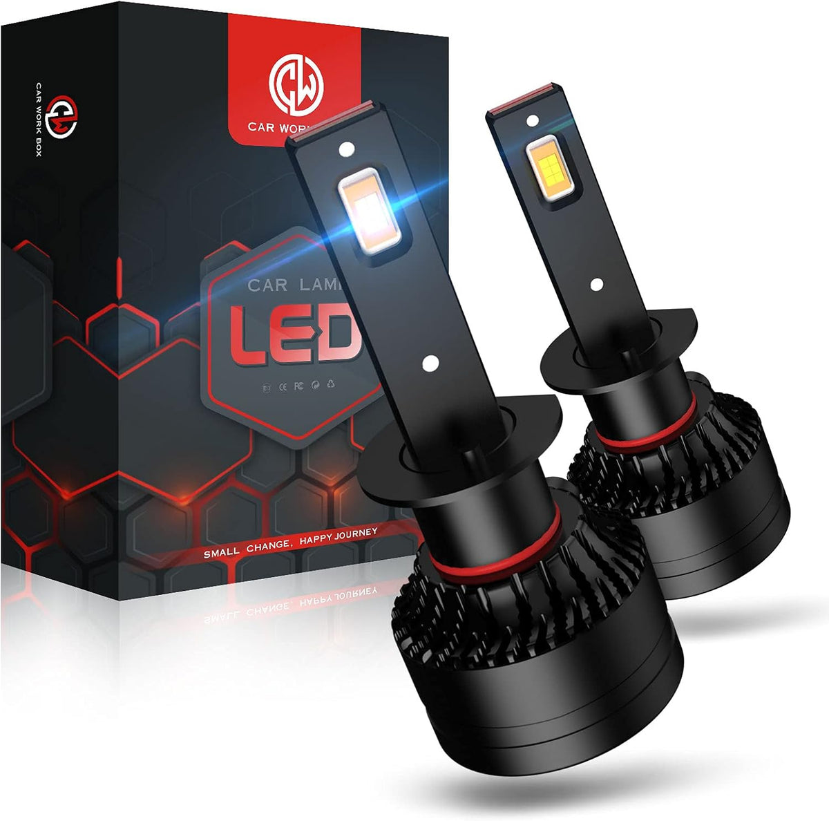H1 LED Headlight Bulb Conversion Kit Pack of 2 X62134