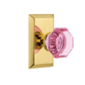 Polished Brass Single Dummy Door Knob L3917