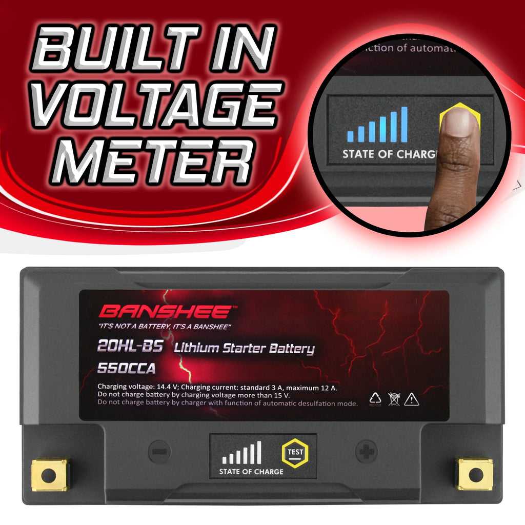 LiFePO4 Motorsports Battery I111