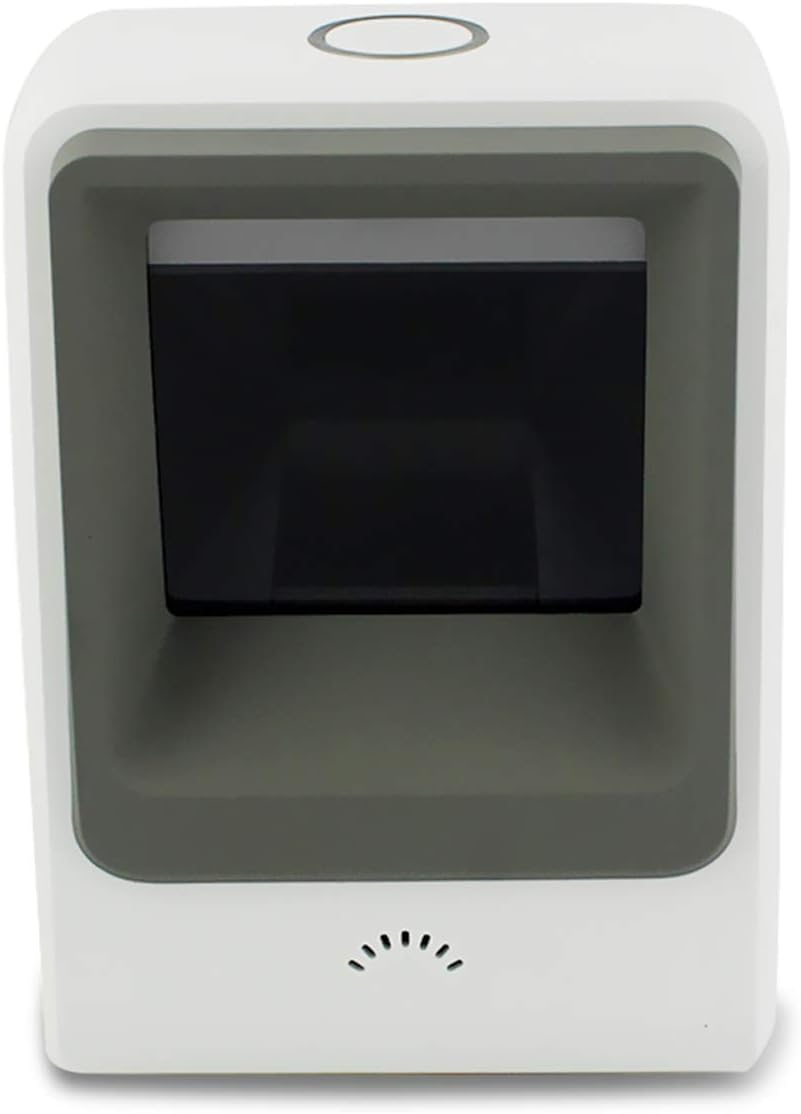 White Pack of 2 Omnidirectional Desktop Barcode Scanner K142