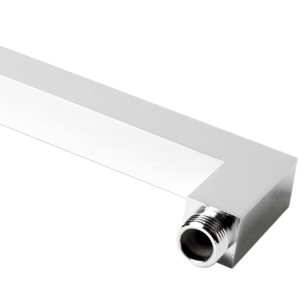 Polished Chrome Square Wall Shower Arm O5951
