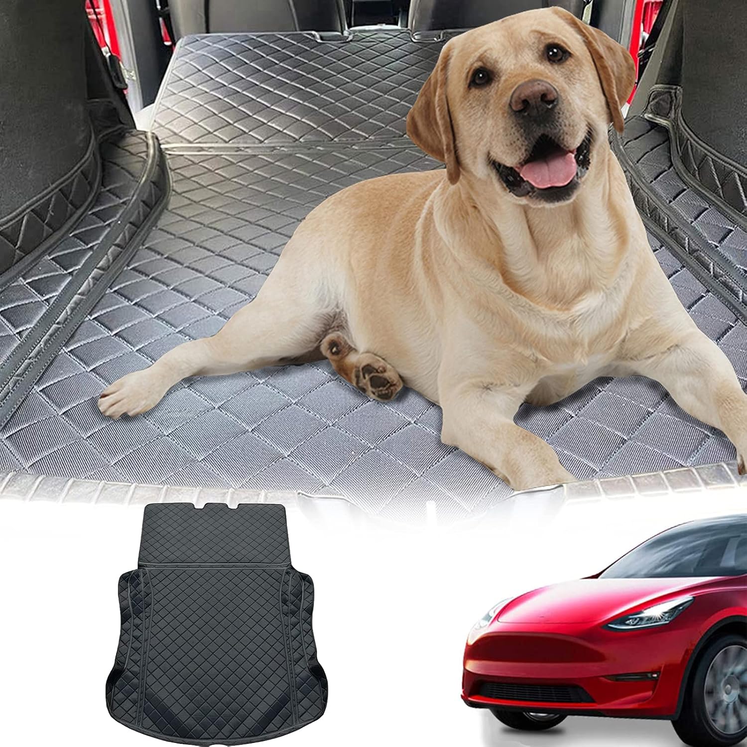 Waterproof Trunk Dog Mat (Black) B44481