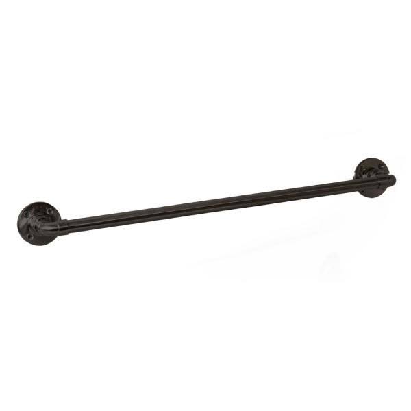 Satin Black 4-Piece Bathroom Accessory Kit Q700842