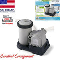 2500 GPH Swimming Pool Filter Cartridge Pump with Timer S970786