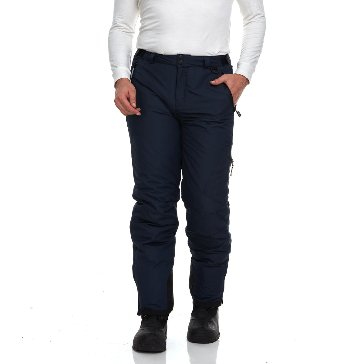 Men’s Ski Cargo Pants Expandable-Waist Z1096