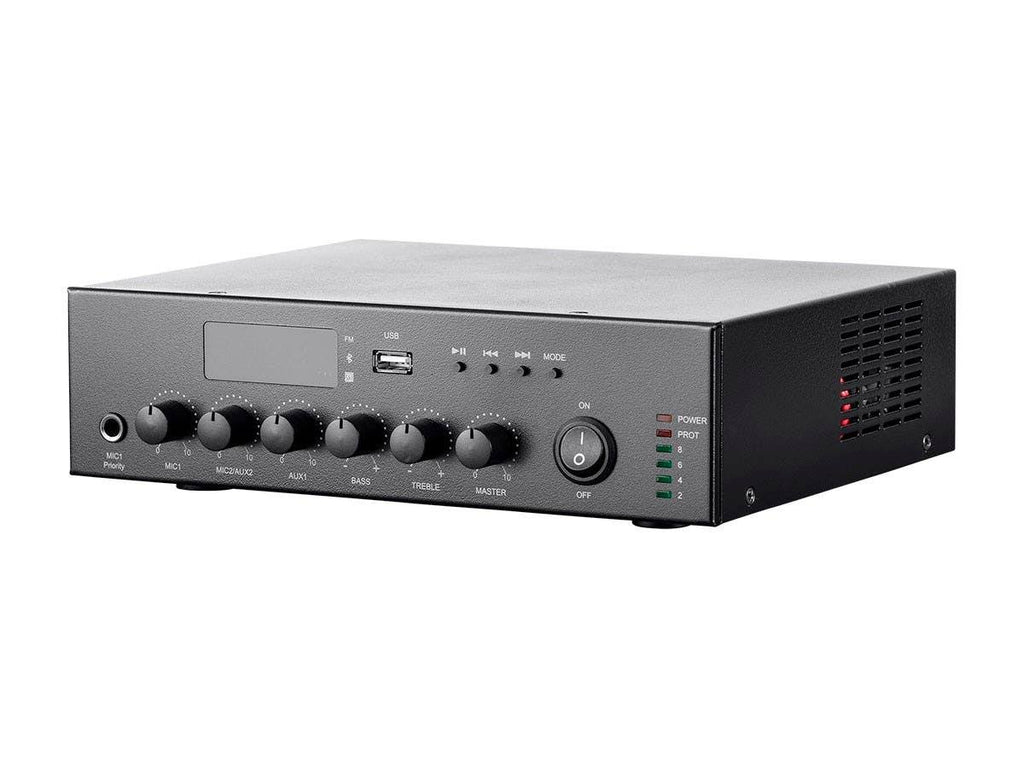 60W 3CH 100/70v Mixer Amp with Bluetooth Connection R94415