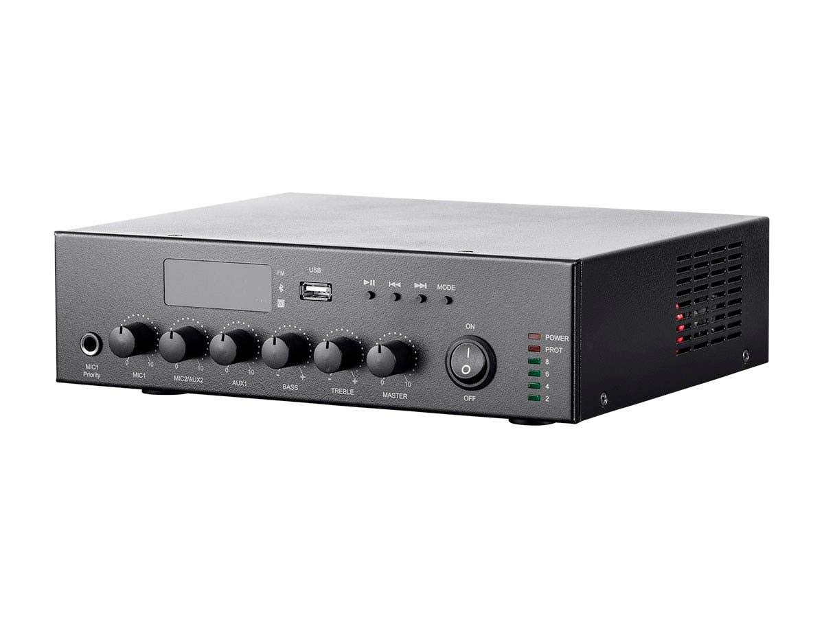 60W 3CH 100/70v Mixer Amp with Bluetooth Connection R94415
