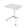 White Height Adjustable Standing Desk E901