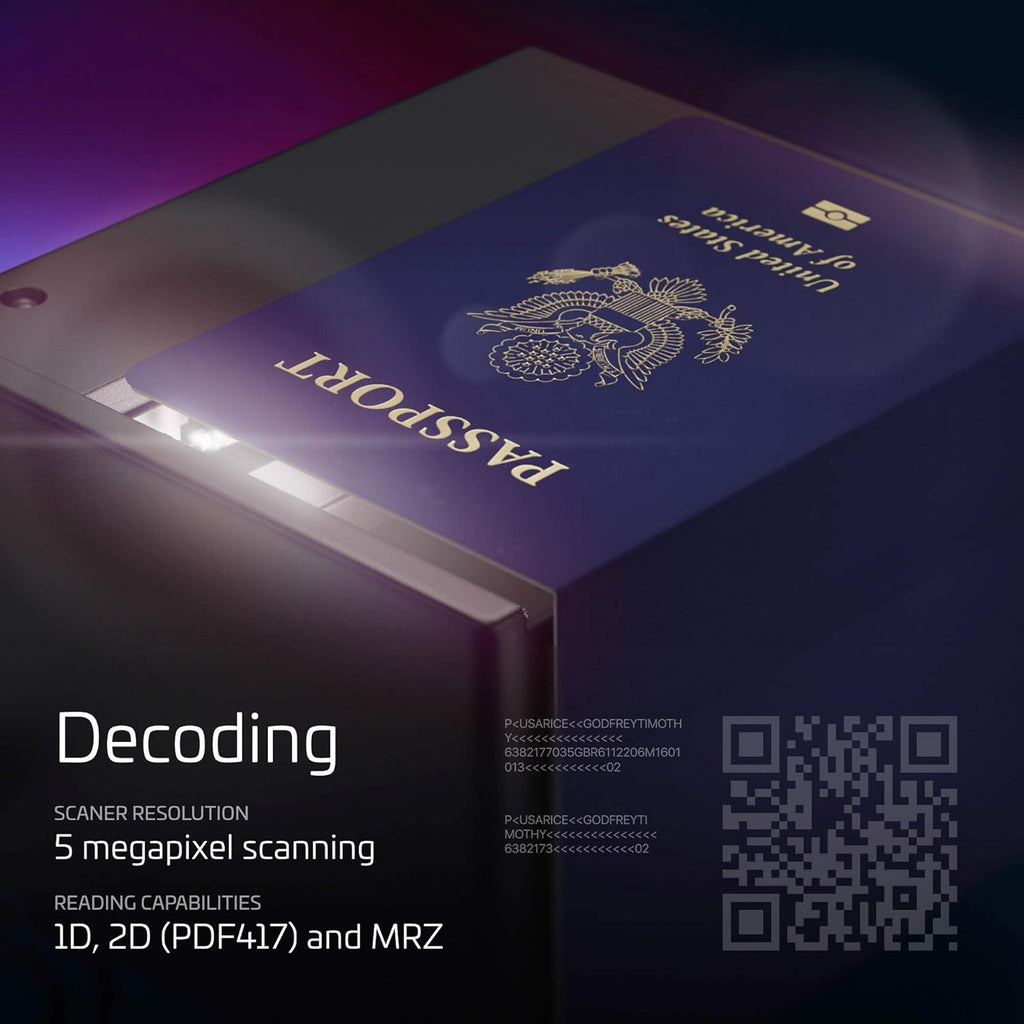 Passport and Driver's License Scanner with Global Software O2273