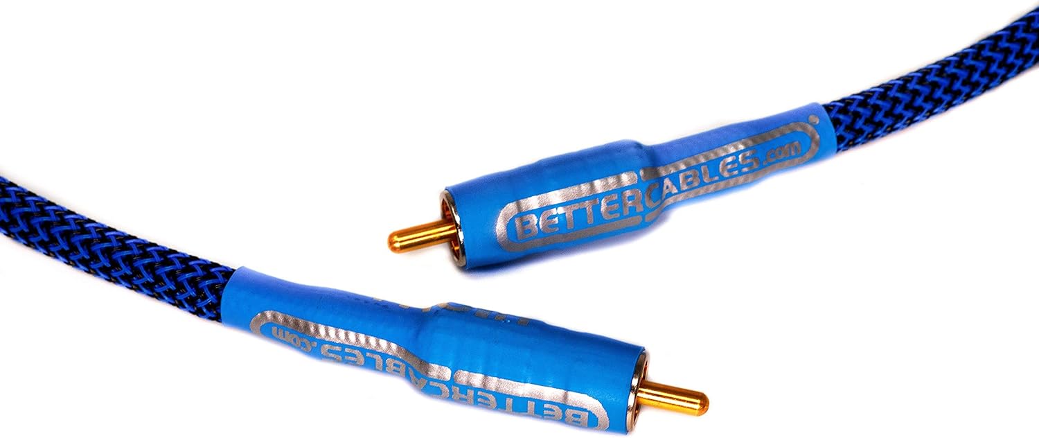 Blue Truth Digital Coax Cable Silver/Copper Hybrid 1.5 Feet E73832