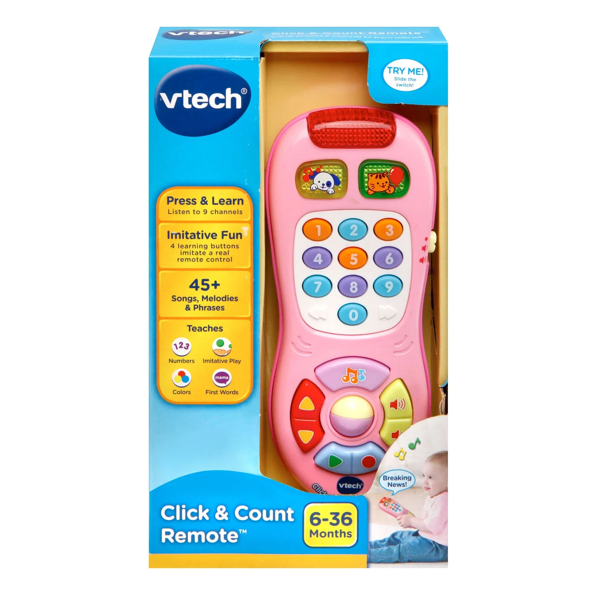 Click and Count Remote Toy C550671