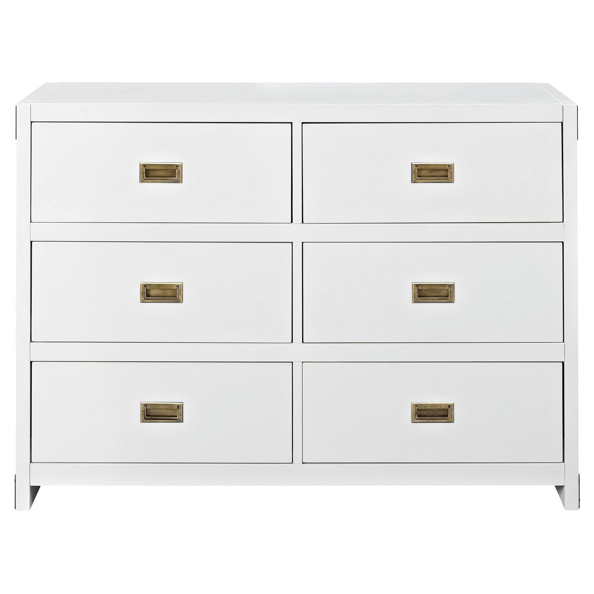 White Campaign Dresser H1242