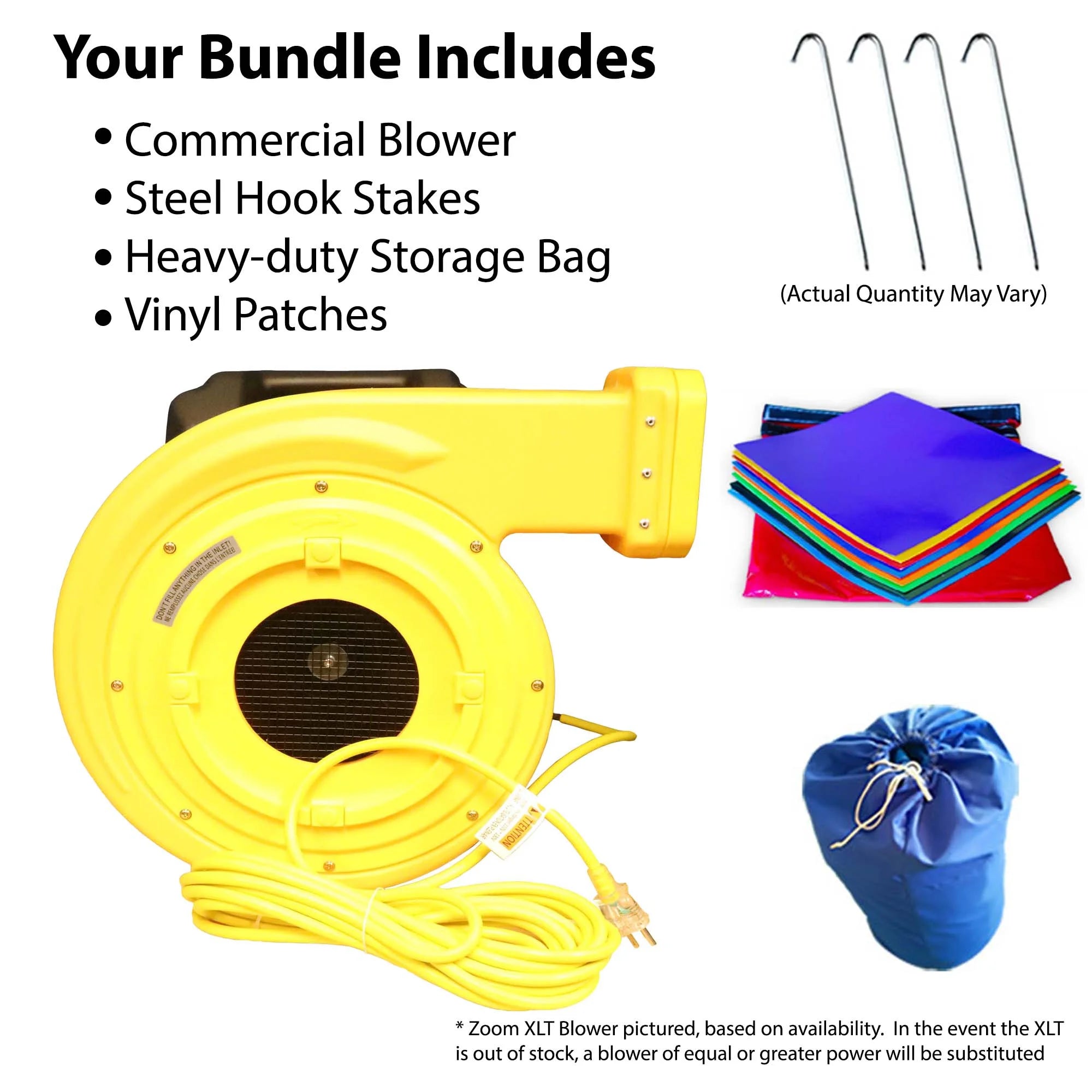Inflatable Water Slide with Blower, 21' F204272