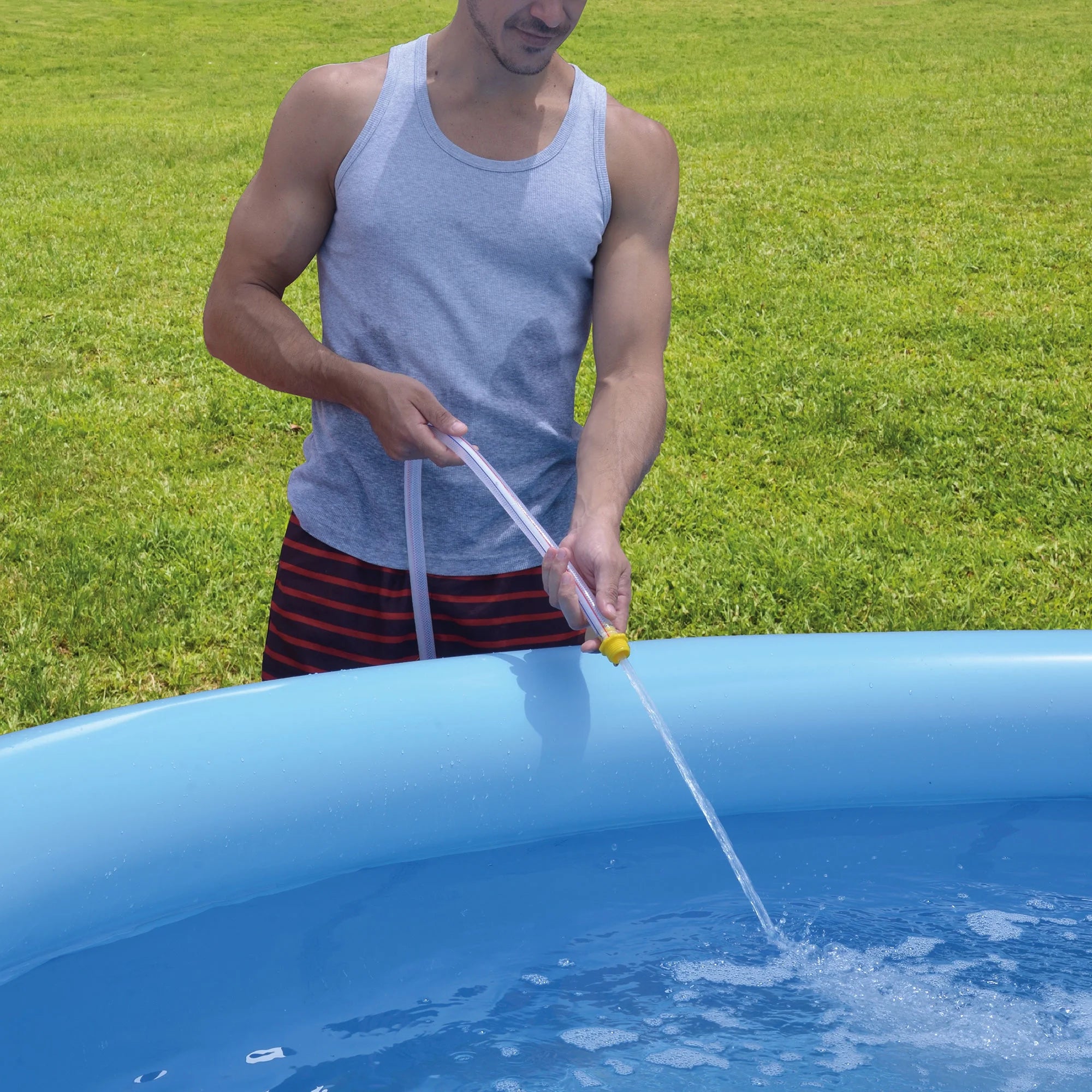 5.5 Ft Inflatable Backyard Swimming Pool (2 Pack) Q726070