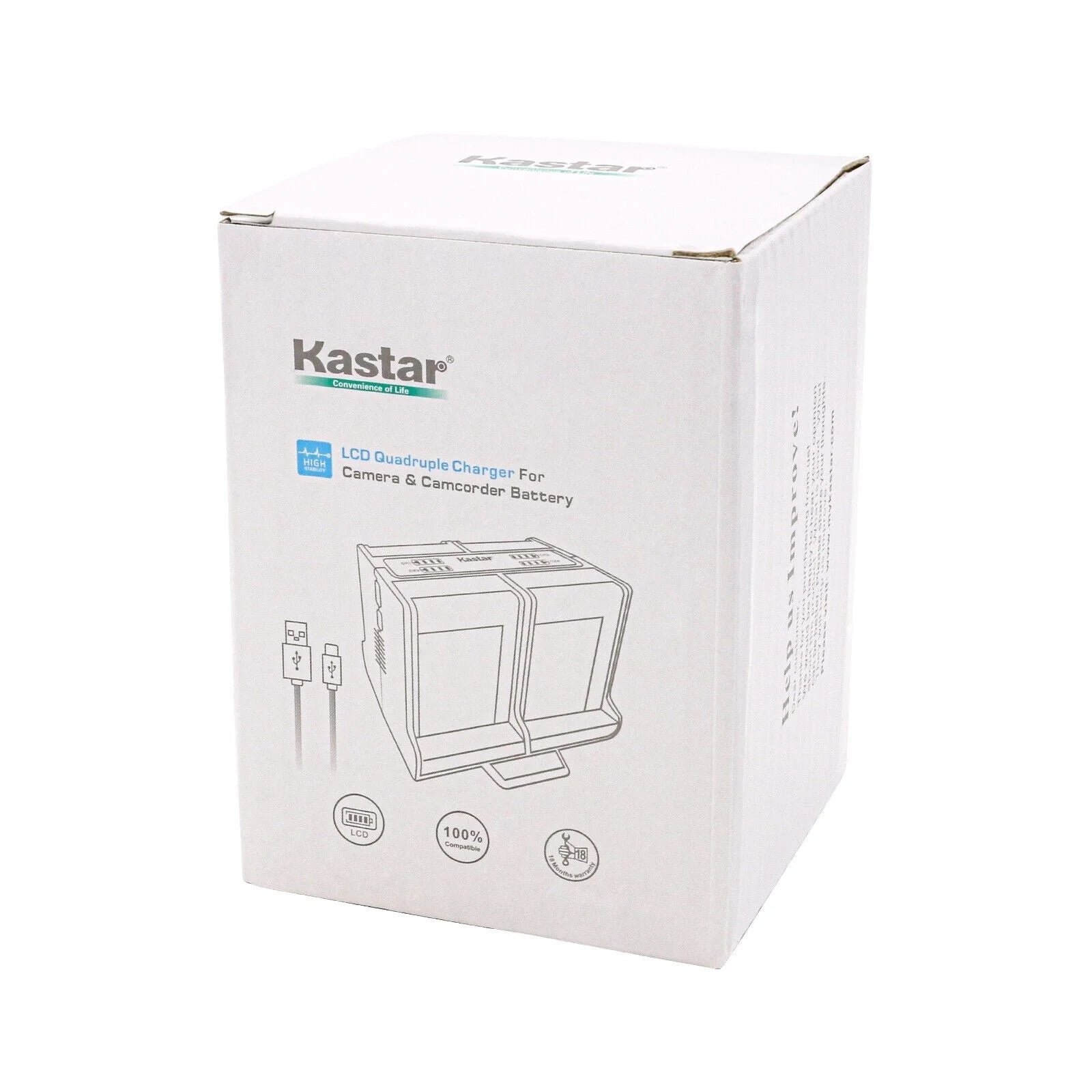 2-Pack Battery and Quadruple Charger S671