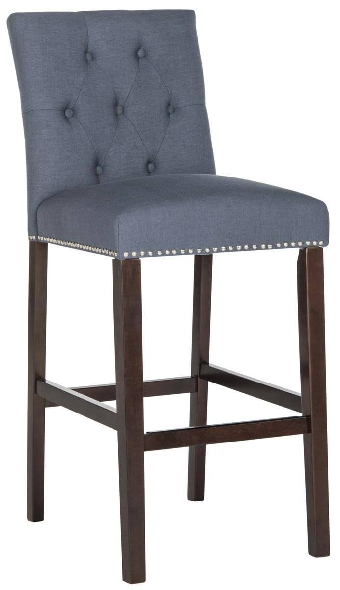 Navy Espresso Bar Stool Z571