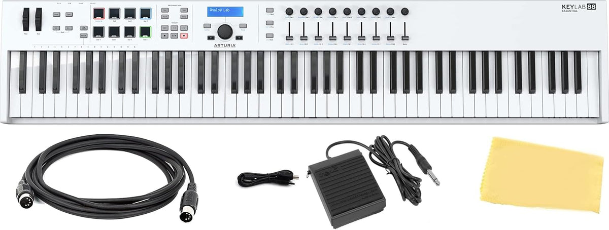 49 Key MIDI Controller Bundle with Sustain Pedal K16077