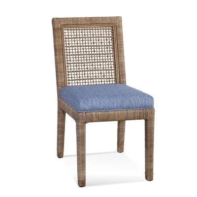 Bisque/Woven Beige Stripe Side Chair M411807