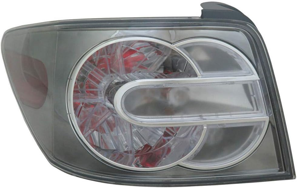 Passenger Side Tail Light Assembly for Mazda CX-7 2007 2008 2009 N77616