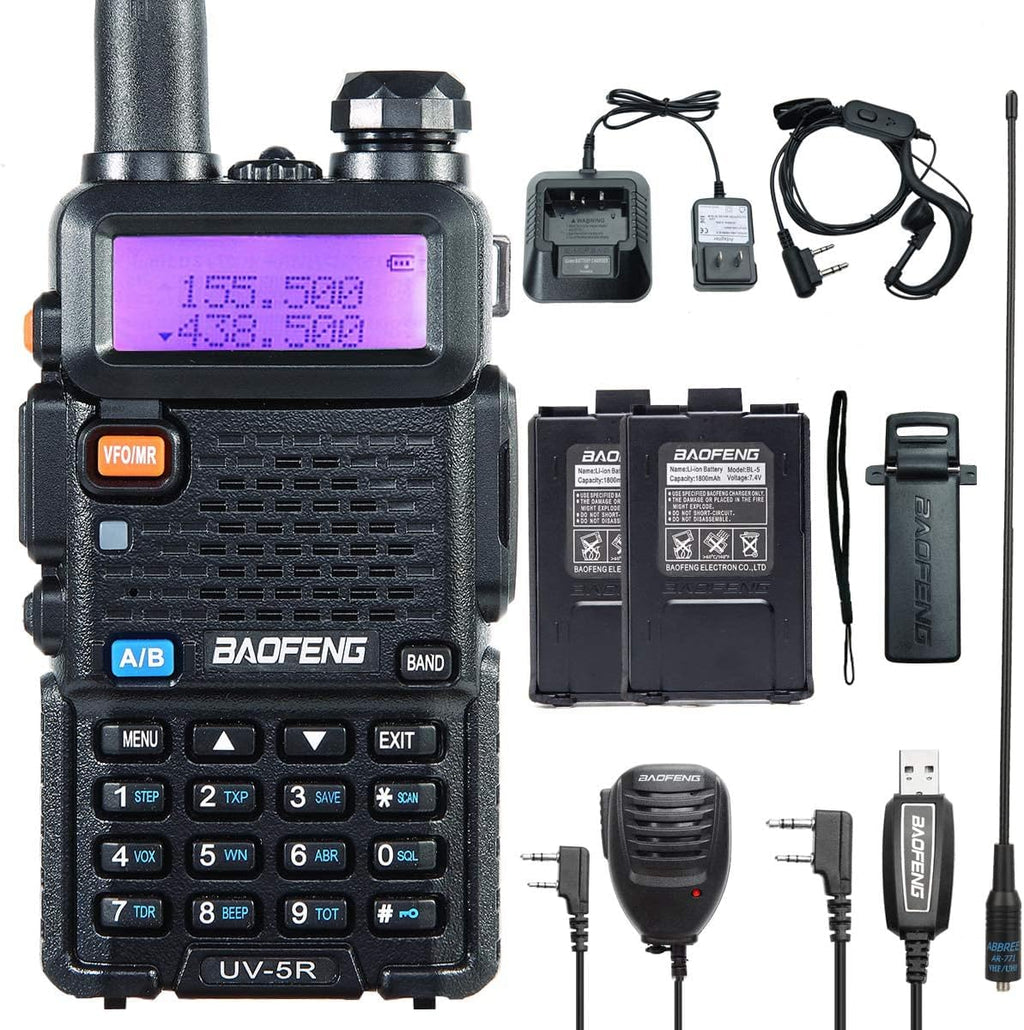 Two-Way Radios Handheld Walkie Talkies Pack of 2 with Rechargeable Battery W83458
