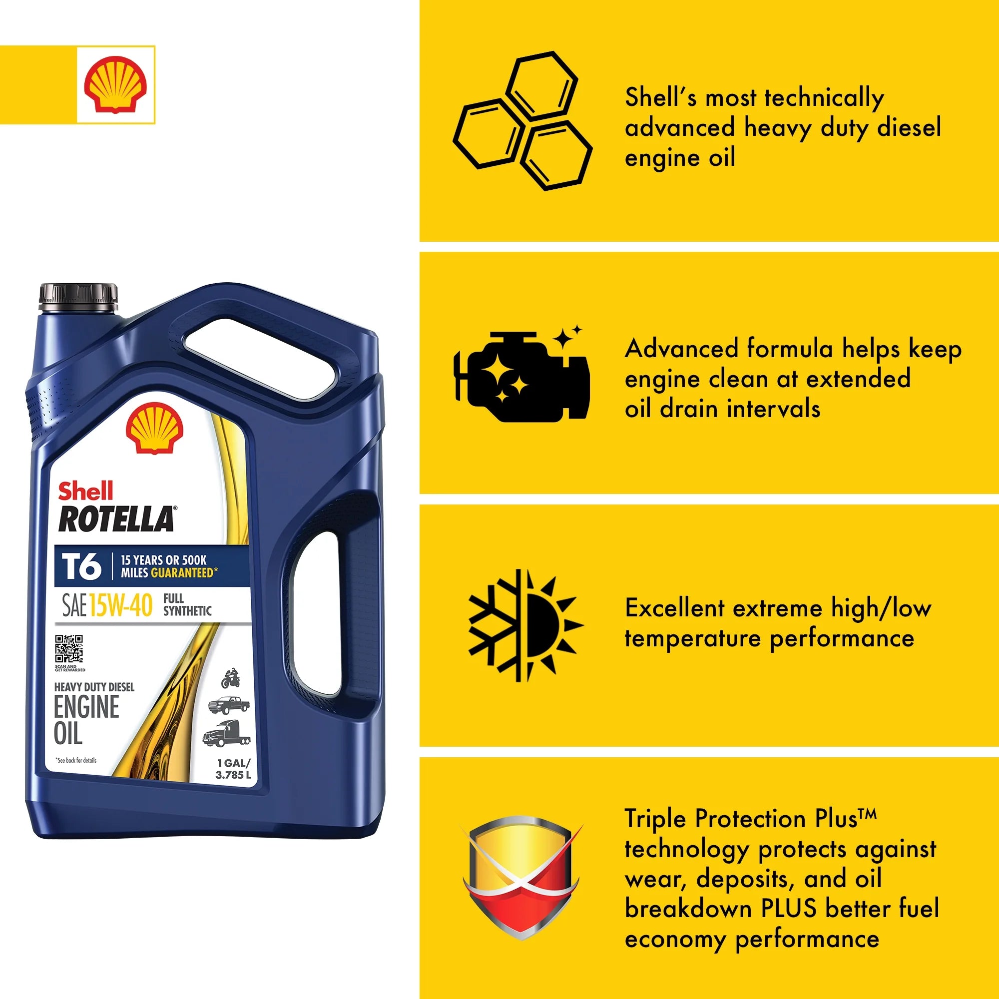 3 Pack Case Full Synthetic Diesel Engine Oil I225320