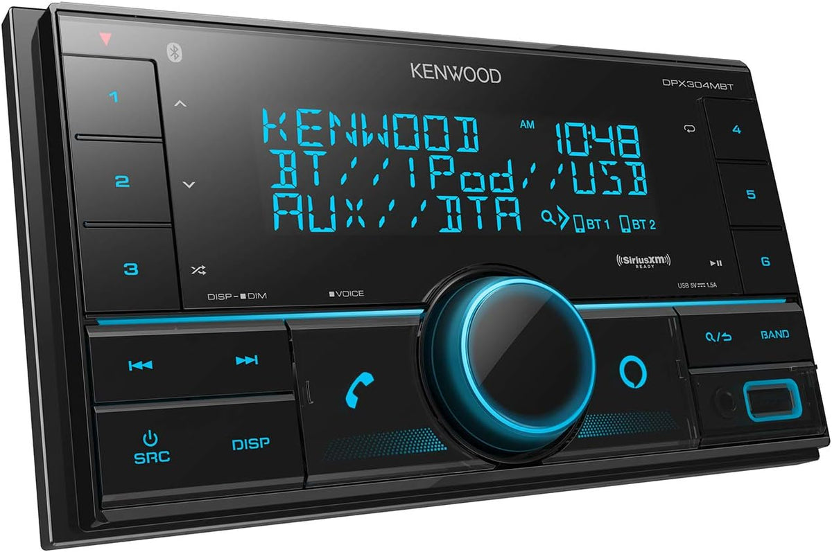 Double DIN Digital Media Receiver with Bluetooth R131488
