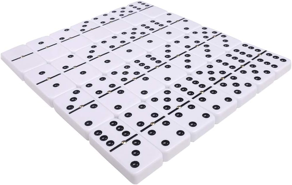 Pink Double 6 Domino Set M116