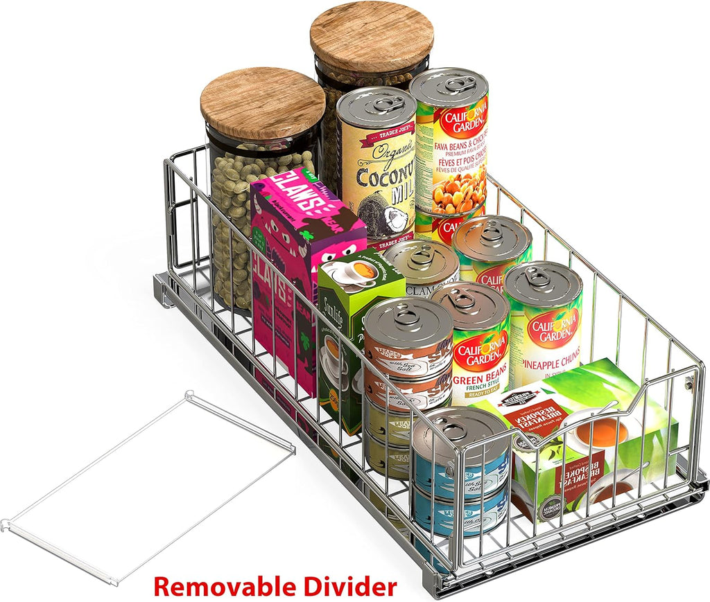 Pull Out Cabinet Sliding Basket Pack of 2 S986083